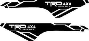 2X  side bed Vinyl Decals graphic 2016-2020 4 Toyota Tacoma TRD 4x4 Sport