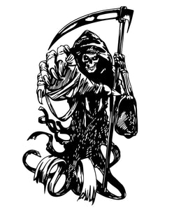 Reaper Skull Hand Graphic Tailgate Hood Window Decal Vehicle Truck Car Stickers