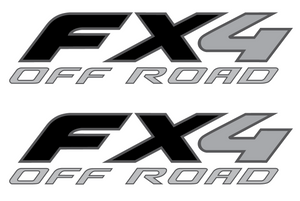 Stickers Decals - Super Duty Off Road Black for 2008 Ford F250 FX4 OffRoad