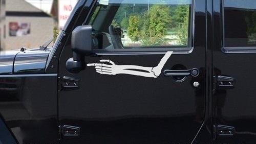 SKELETON ARM For Furiosa truck Car Vinyl Sticker Decal fanart replica