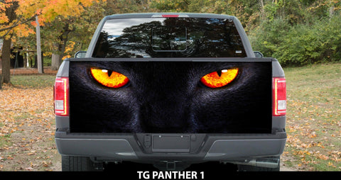 Panther Vinyl Graphic Decals Car Stickers Tailgate wrap  Custom