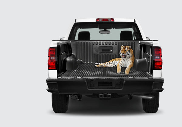 Tiger Tailgate Wrap Vinyl Graphic Decal Sticker Wrap Car Truck