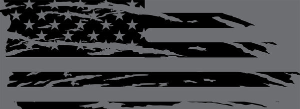 American Flag Tailgate Distressed Grunge Truck SUV Rear Car Vinyl Decal Graphics TG-40